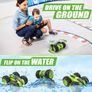 2 in 1 RC Water Stunt Amphibious Remote Control Car (Green) Image 4