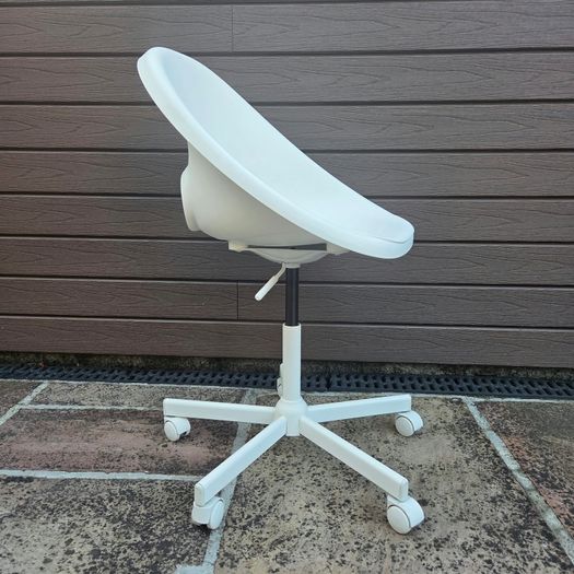 White Swivel Chair