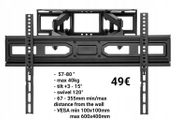 Tv Wall Mount Bracket Tilt Swivel 57-80"
