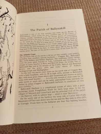 1985 1st Ed Portrait of a Parish. Ballynakill. Connemara. Ireland. Vintage.