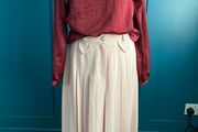 Label Lab burgundy blouse. Size 8