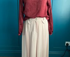 Label Lab burgundy blouse. Size 8