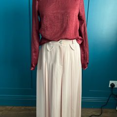Label Lab burgundy blouse. Size 8