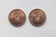 Coins - Eire Uncirculated 1968 Pennies X 2