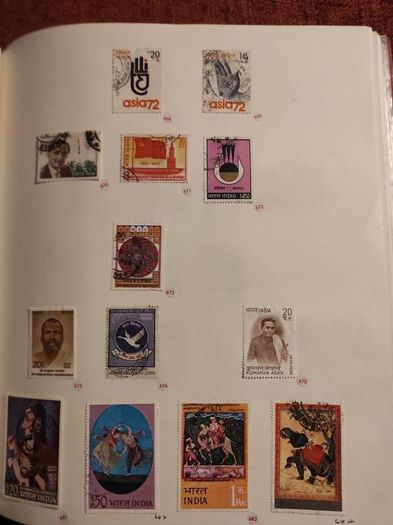 Stamp album 115 New Age