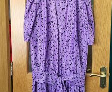 Lilac dress with matching blazer