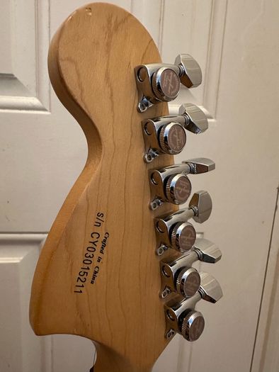 Squier Affinity Strat Upgraded