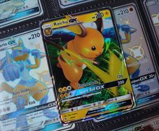 Raichu GX ! Ultra Rare ! from Hidden Fates Set ! Pokemon Card ! 20/68 ! TCG !