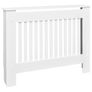 White MDF Radiator Cover Image 2