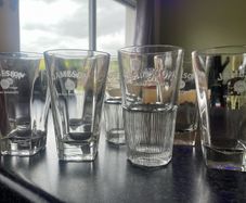 8  Jameson glasses