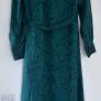 Jaeger Floral Jacquard Midi Wrap Dress Image 6