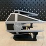 Star Wars - TIE Interceptor 3D Model (Free postage) Image 4