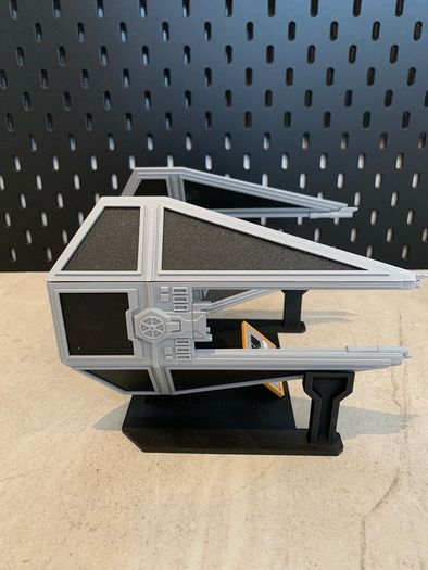 Star Wars - TIE Interceptor 3D Model (Free postage)