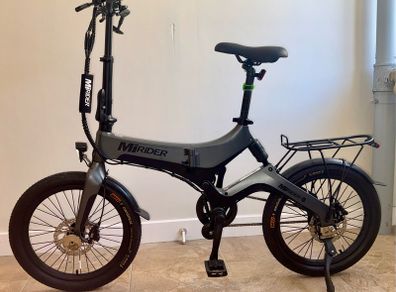 Folding E-bike "MiRider 20' wheels' As New