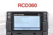 RCD360 Carplay Car Radio 17G035280 MirrorLink MIB Auto radio for Volkswagan VW PQ Polo Golf Passat B6 B7 Jetta MK5 MK6 Eos Bettle