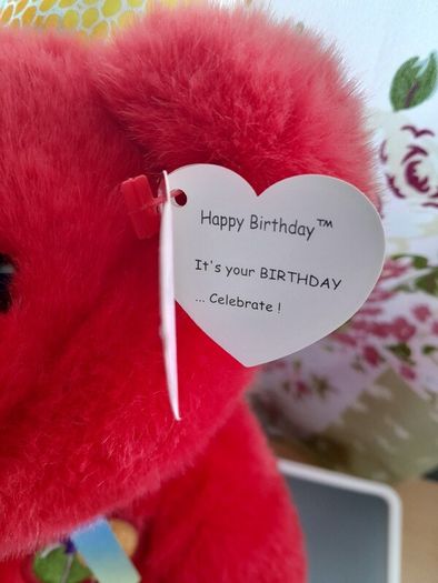 Ty Happy birthday bear