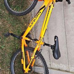 Bentini storm kids mountain bike 24 inch with an alloy frame so nice and light