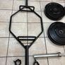 Olympic 25kg Hex Shrug Deadlift Bar, Olympic 20kg 7 Foot Barbell + 100kg Olympic Bumper Weight Plates And Jaw Lock Collars!! Image 3