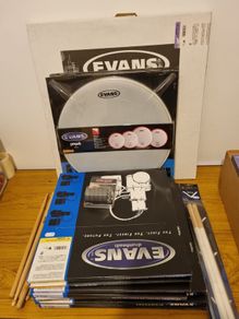 Drum Kit Heads 14" 15"  16" 20"