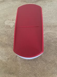 tupperware container new with spoon