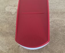 tupperware container new with spoon