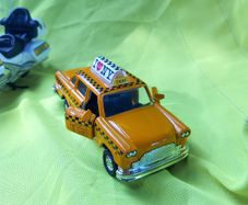 Diecast, I love New York car pull back Classic Checker taxi  gift present kids children  toys