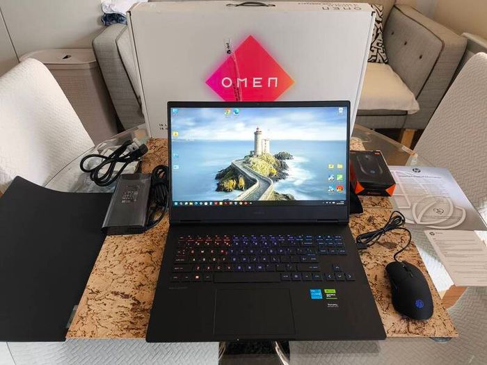 Brand New Gaming Laptop Hp Omen Intel i5 13420H 8/12 RTX4050 6GB 120W GDDR7 16GB DDR5 5600mhz 512GB NVMe PCIE 4.0 16.1" 1080p 144hz Ips 250nits Win11 RGB