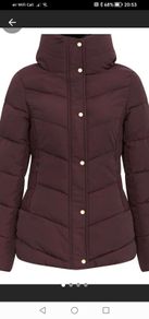 Hobbs Berry Puffer UK 10 BNWT