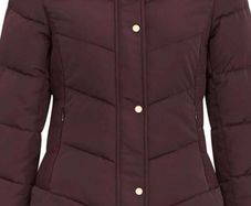 Hobbs Berry Puffer UK 10 BNWT