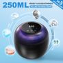 Ultrasonic Cleaning Device, 50,000 Hz Dental Pod, 250 ml Ultrasonic Cleaner with 6 UV Lamp for Dental Rail, Braces, Retainers, Dentures, Aligners, Prostheses, Jewellery Image 5