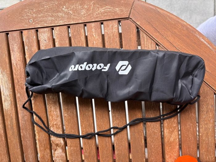 Lightweight tripod for phone or camera, with remote