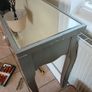 Glass mirror console table Image 3