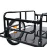 Bike Cargo Trailer 130x73x48.5 cm Steel Black Image 6
