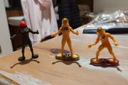 Vintage Space Guard Britains 1981 x3 Plastic Toy Soldiers