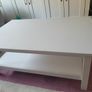 White IKEA Hemnes Coffee Table Image 4