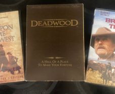 Deadwood Season 1 & Classic Western Movies Bundle (DVD) Cowboy Lot