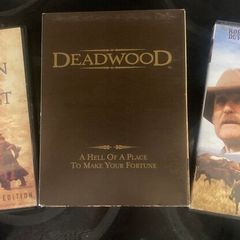 Deadwood Season 1 & Classic Western Movies Bundle (DVD) Cowboy Lot