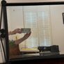 Black Cast Iron Mirror Image 4