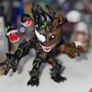 Venom Groot Figure Hand Painted 3D Print Image 4