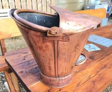 Vintage Handmade Copper Bucket
