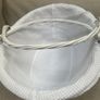 White Hamper Basket Image 3