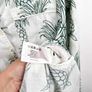 Desmond & Dempsey Pyjama Set Women Extra Small White Pineapple Top Shorts Ladies Image 2