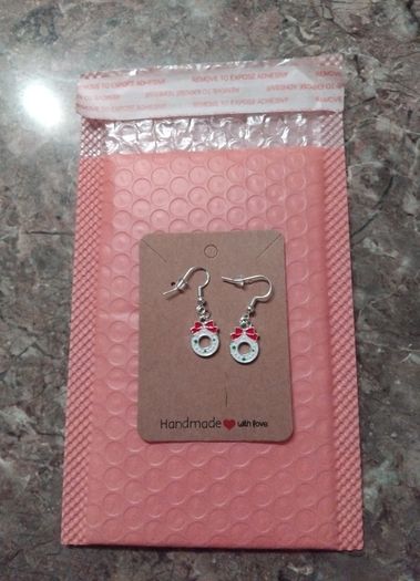 Christmas Wreath Earrings