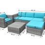 Bora Bora Rattan Garden Set - Free Delivery Image 4