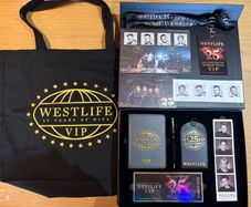 Westlife Anniversary VIP Box Set, Lanyard, Bag & An Post Stamps