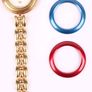 Gucci 1100-L Quartz Womens Watch 26mm Change Bezel Gold Plated Image 3