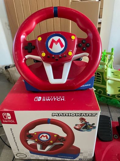 Nintendo steering wheel Mario