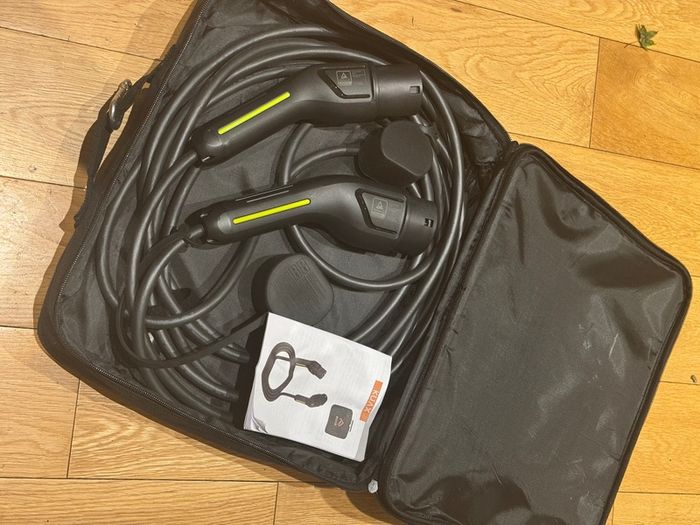 Ev Charging Cable - Type 2 Charging Cable - Kuax - 3.6KW EV Charger, 16A, 7 Metres,
