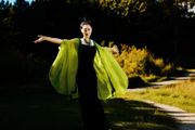 Designer Sample Chiffon Kimono Cardigan  One Size