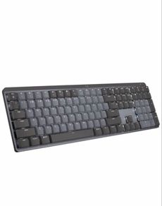 Logitech MX Mechanical Wireless Keyboard Graphite Brown Switches English International QWERTY